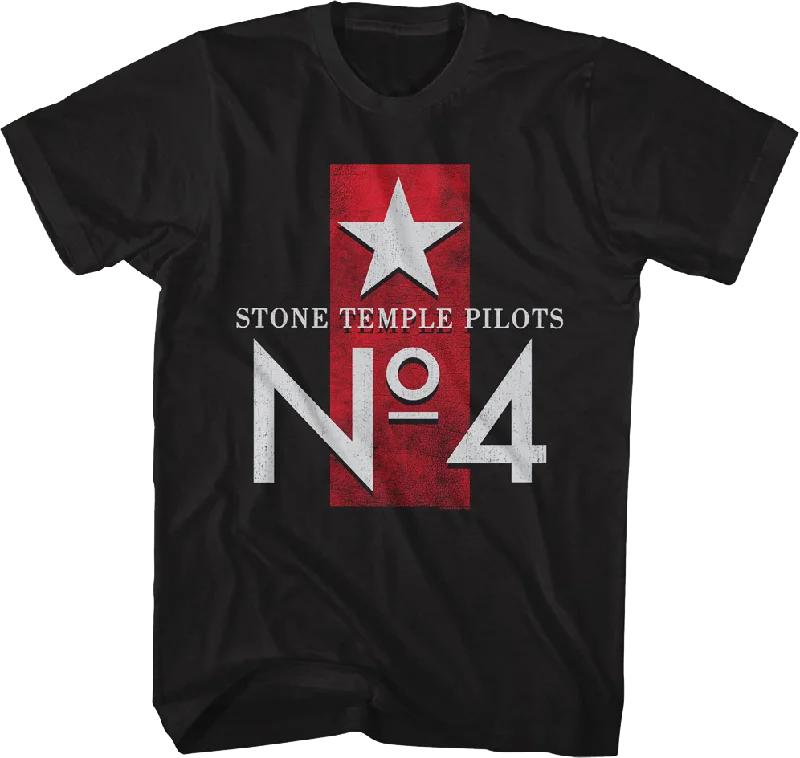 No. 4 Star Stone Temple Pilots T-Shirt