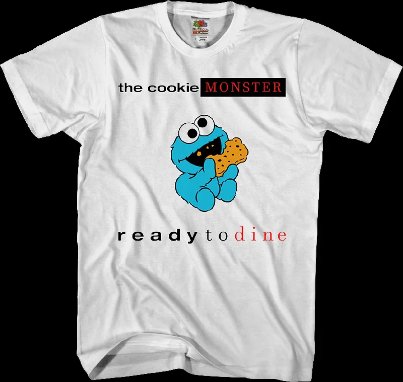 Cookie Monster Ready to Dine Sesame Street T-Shirt