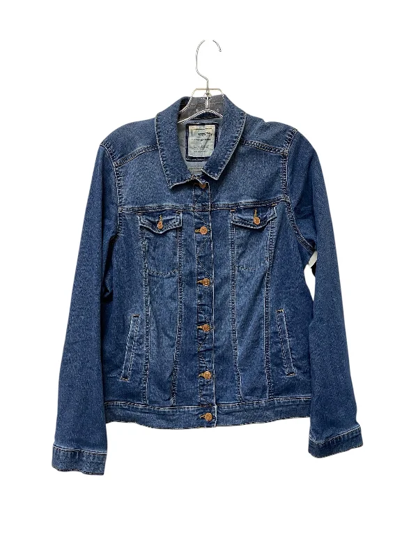 Jacket Denim By Sonoma In Blue Denim, Size: L