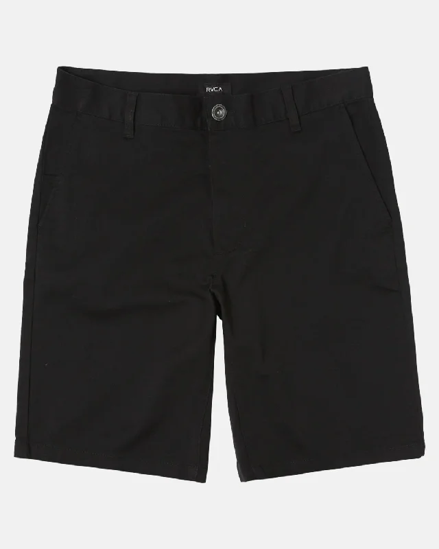 RVCA Stretch 20" Chino Shorts - Black