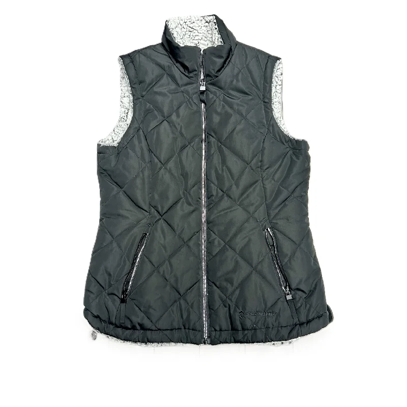 Vest Puffer & Quilted By Free Country In Black, Size: M