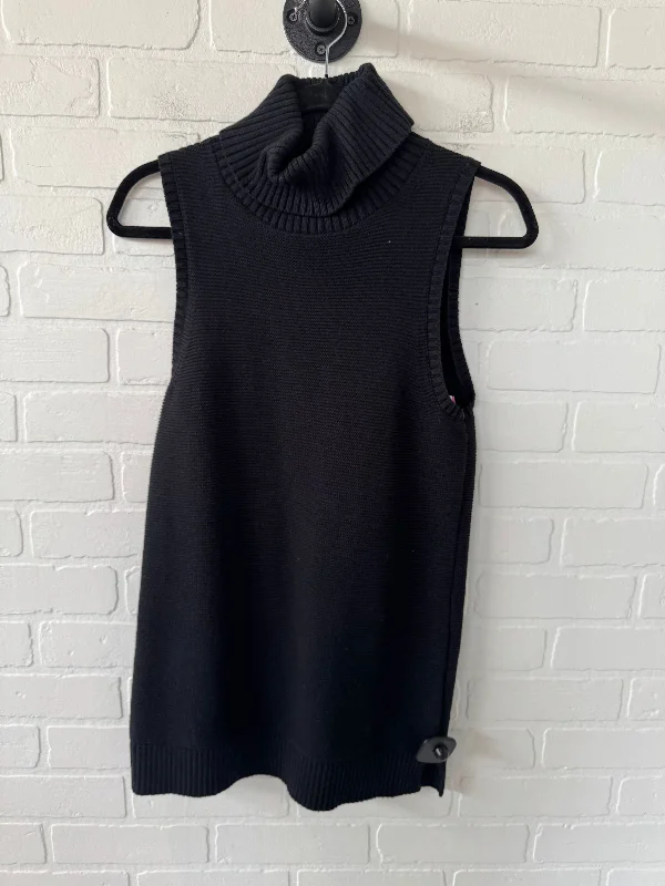 Vest Sweater By J. Crew In Black, Size: Xs