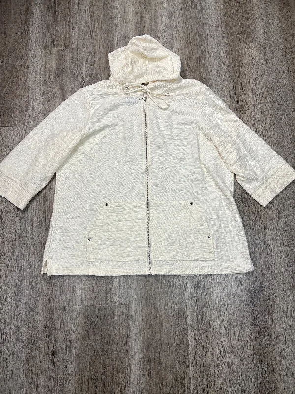 Jacket Other By Cj Banks In White, Size: 1x