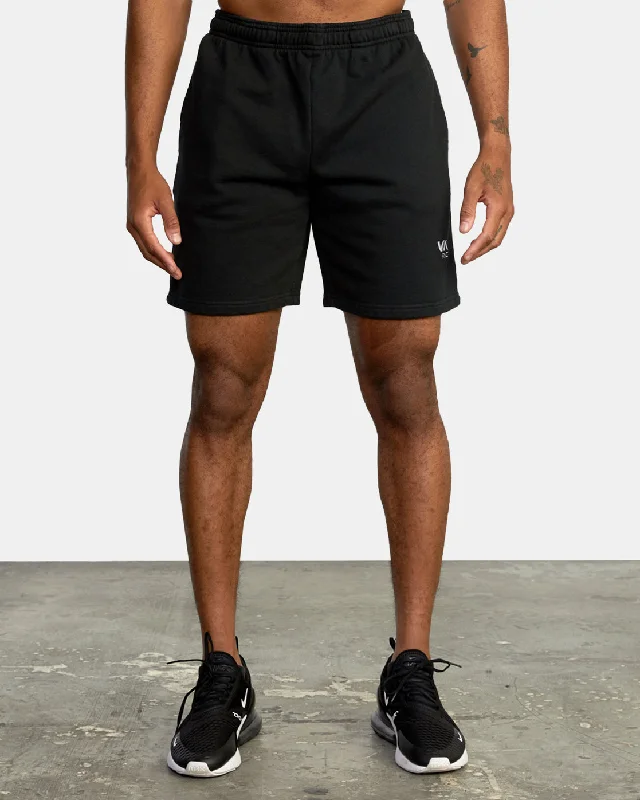 VA Essential 18" Sweat Shorts - Black