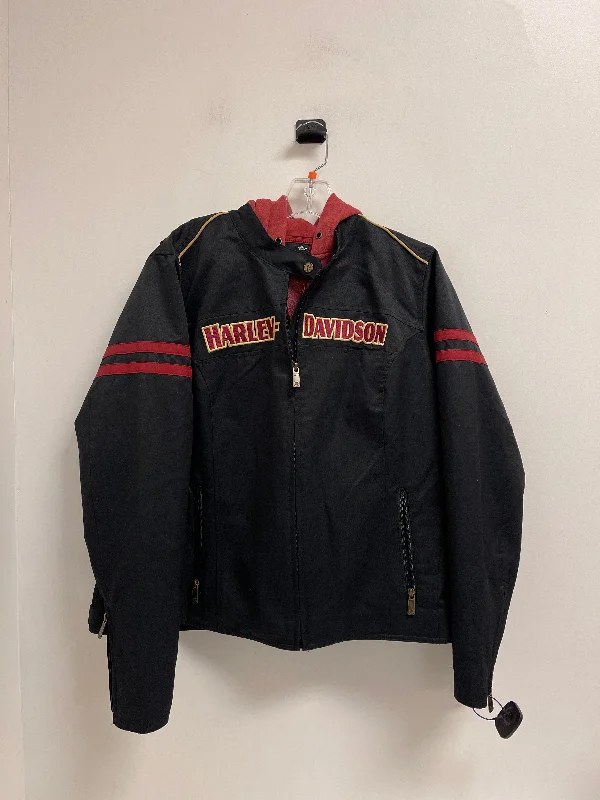 Jacket Designer By Harley Davidson In Black, Size: 2x