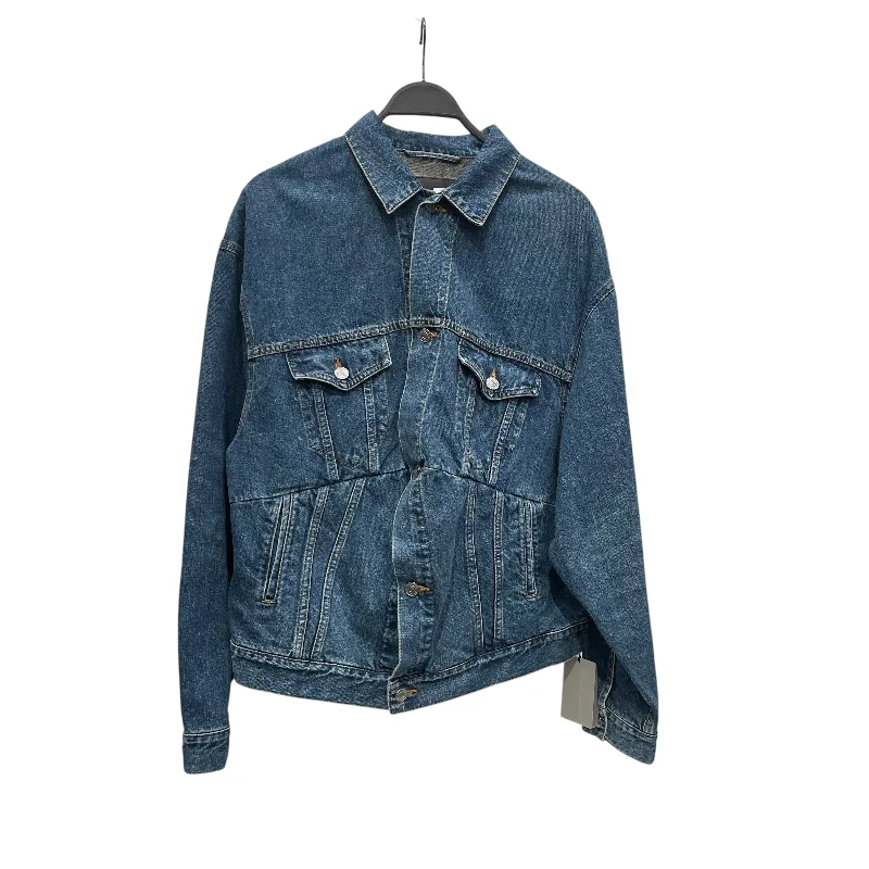 BALENCIAGA/Denim Jkt/38/Denim/NVY/swing jacket