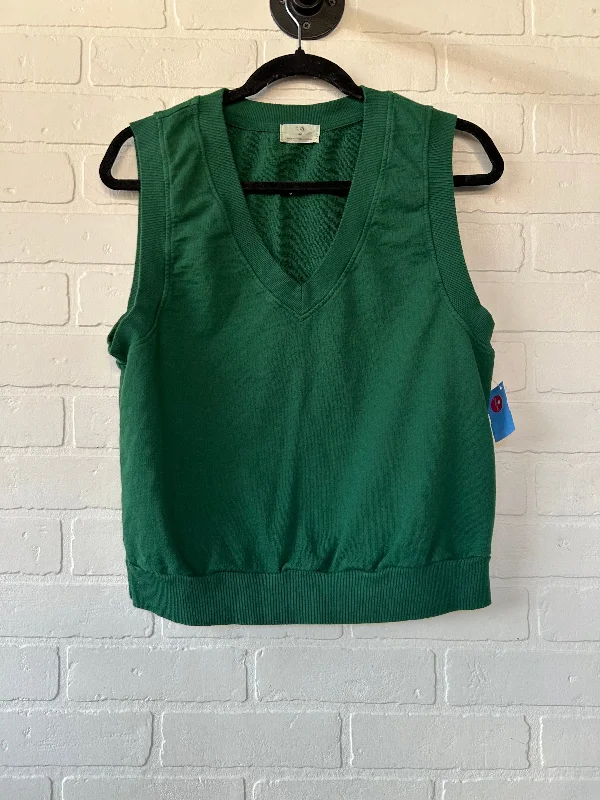 Vest Other By T.la In Green, Size: M