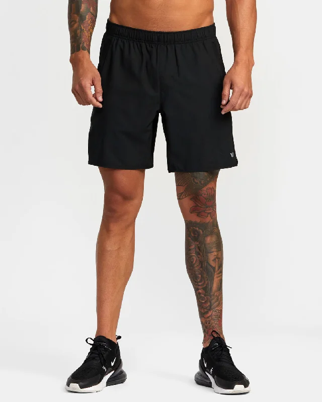 Yogger IV 17" Athletic Shorts - Black Black