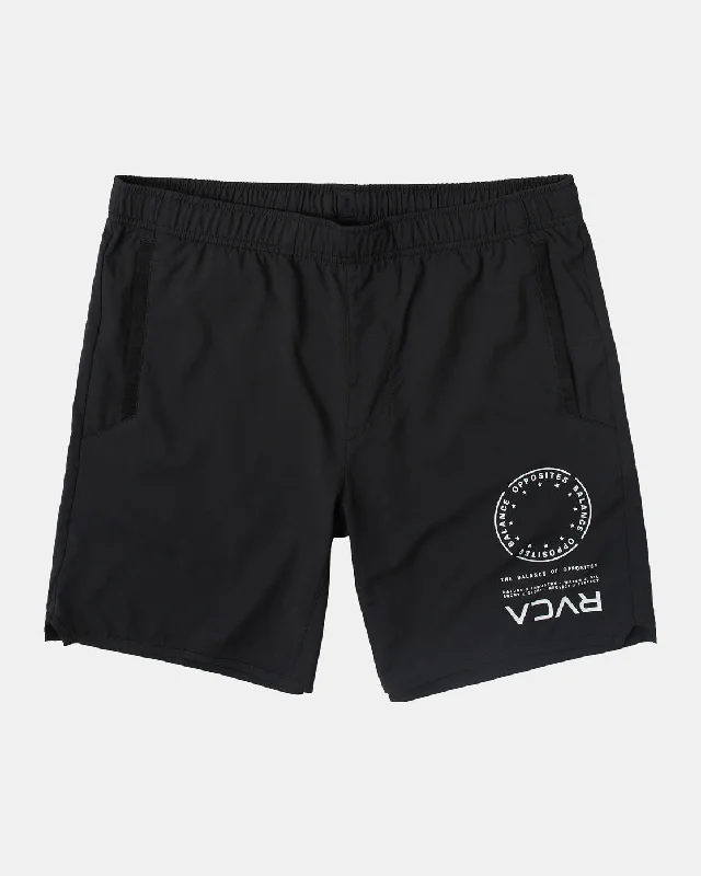 Yogger IV 17" Athletic Shorts - Black Multi