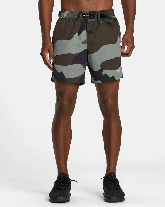 Outsider Packables 16" Lightweight Packable Shorts - Big Camo