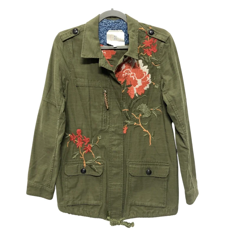 Jacket Utility By Anthropologie In Green, Size:S