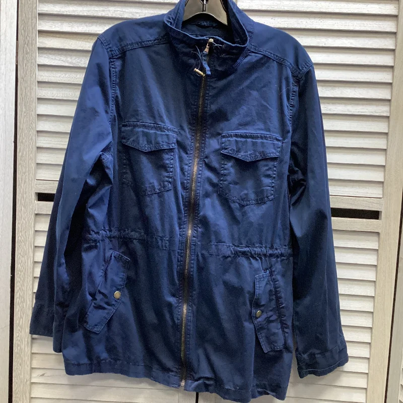 Jacket Utility By Sonoma In Blue, Size: 1x