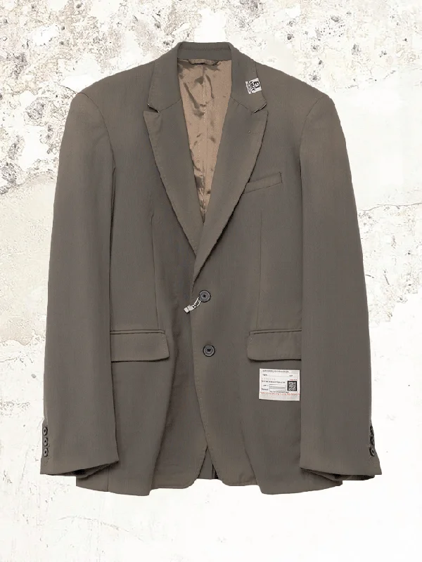 Maison MIHARA YASUHIRO aged suit jacket