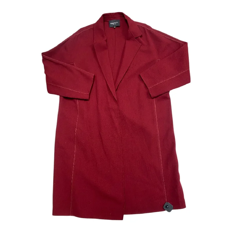 Jacket Designer By Lafayette 148 In Red, Size: Xl