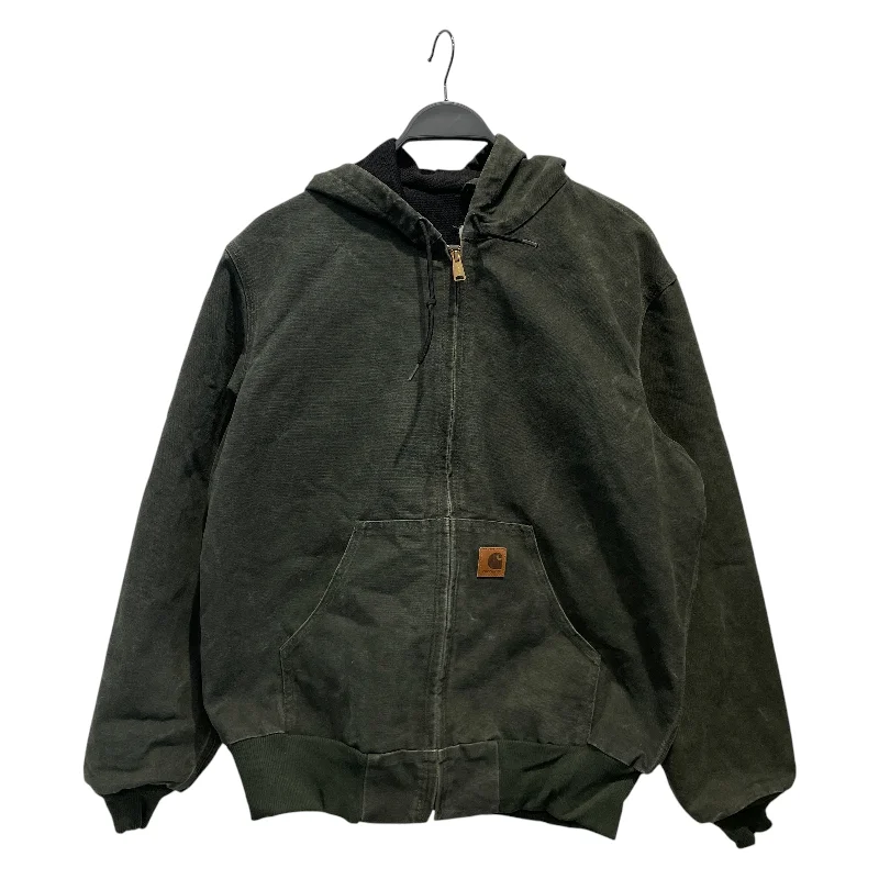 Carhartt/Jacket/M/KHK/canvas w/ hood