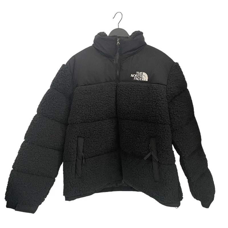 THE NORTH FACE/Puffer Jkt/L/BLK/700 fleece nuptse