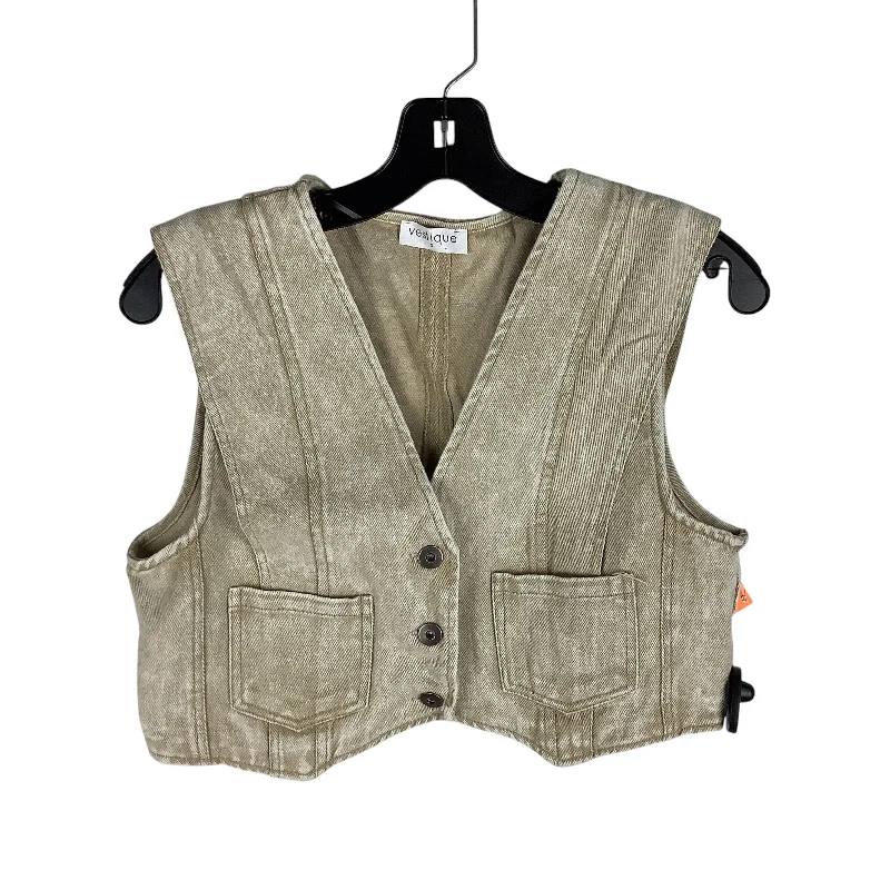 Vest Other By Vestique In Beige, Size: S