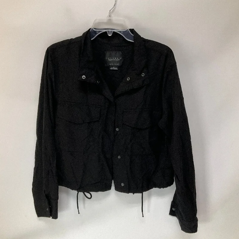 Jacket Shirt By Sanctuary In Black, Size: M