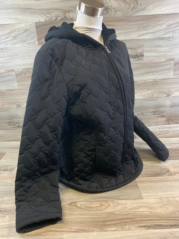 Jacket Puffer & Quilted By Esprit In Black, Size: L