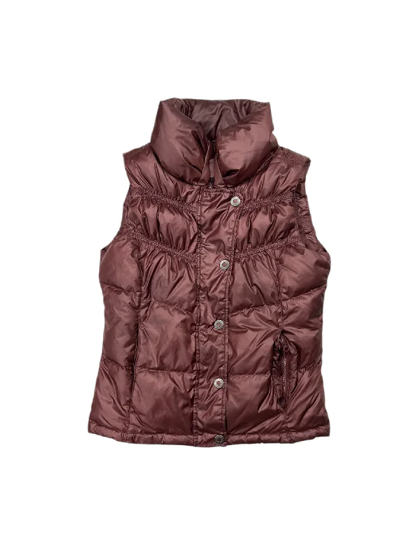 Vest Puffer & Quilted By Prana In Maroon, Size: S