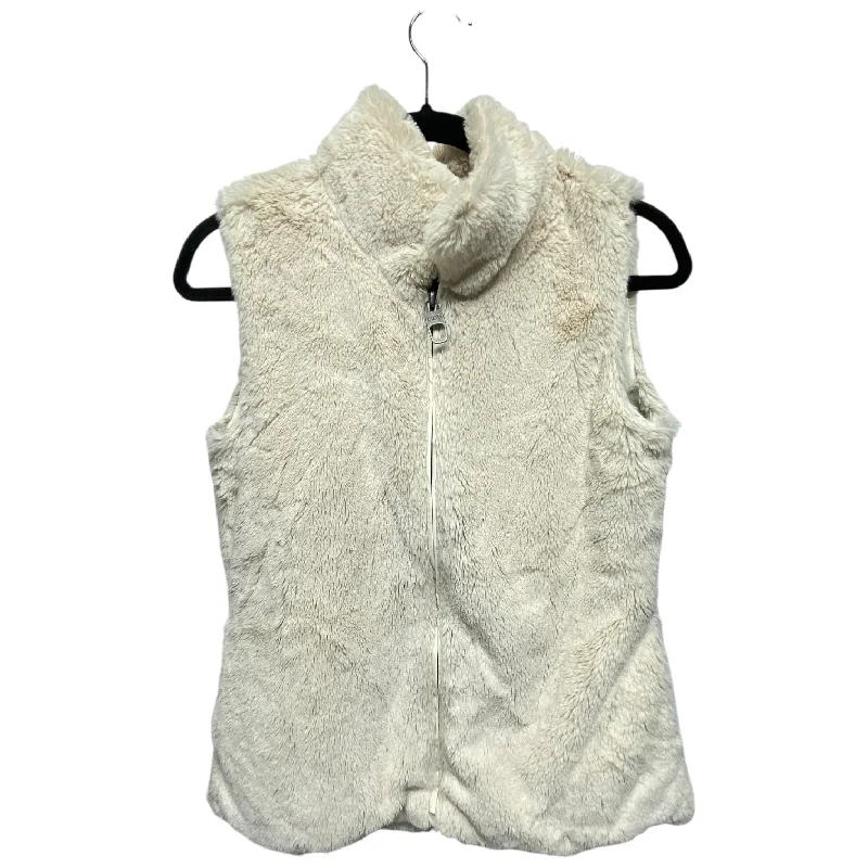 Vest Faux Fur & Sherpa By LTB In Beige, Size: S