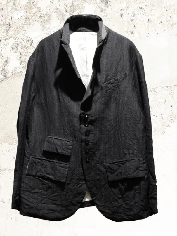 Klasica Locks button single-breasted blazer