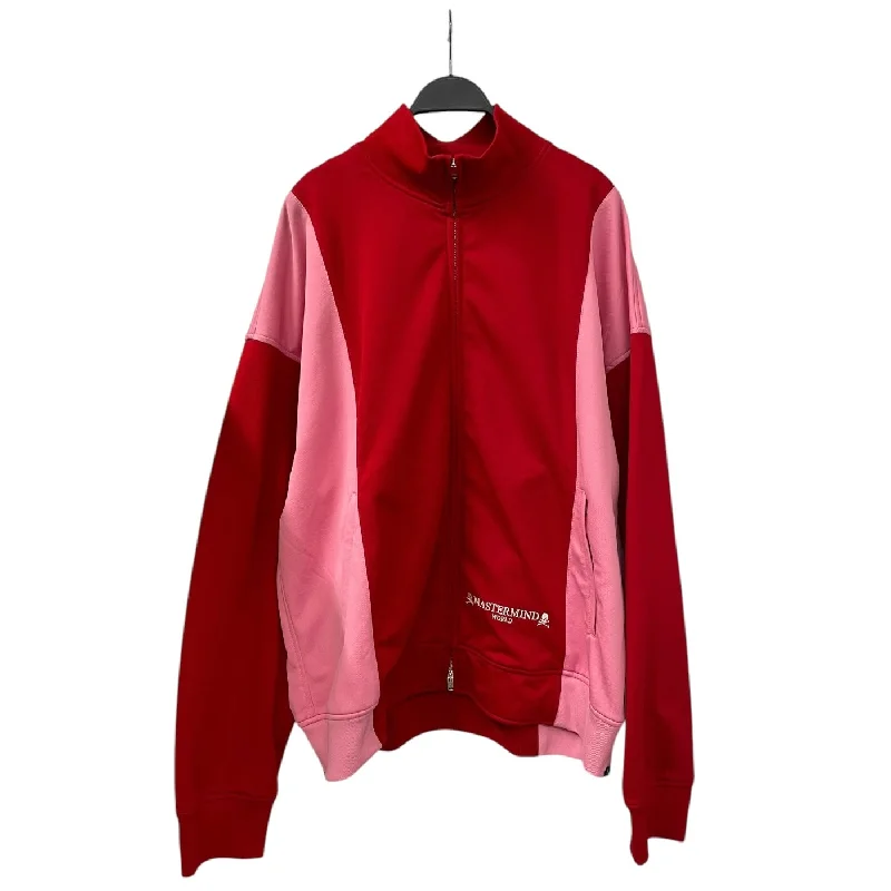 mastermind JAPAN/Jacket/L/Polyester/RED/pink and red track jacket