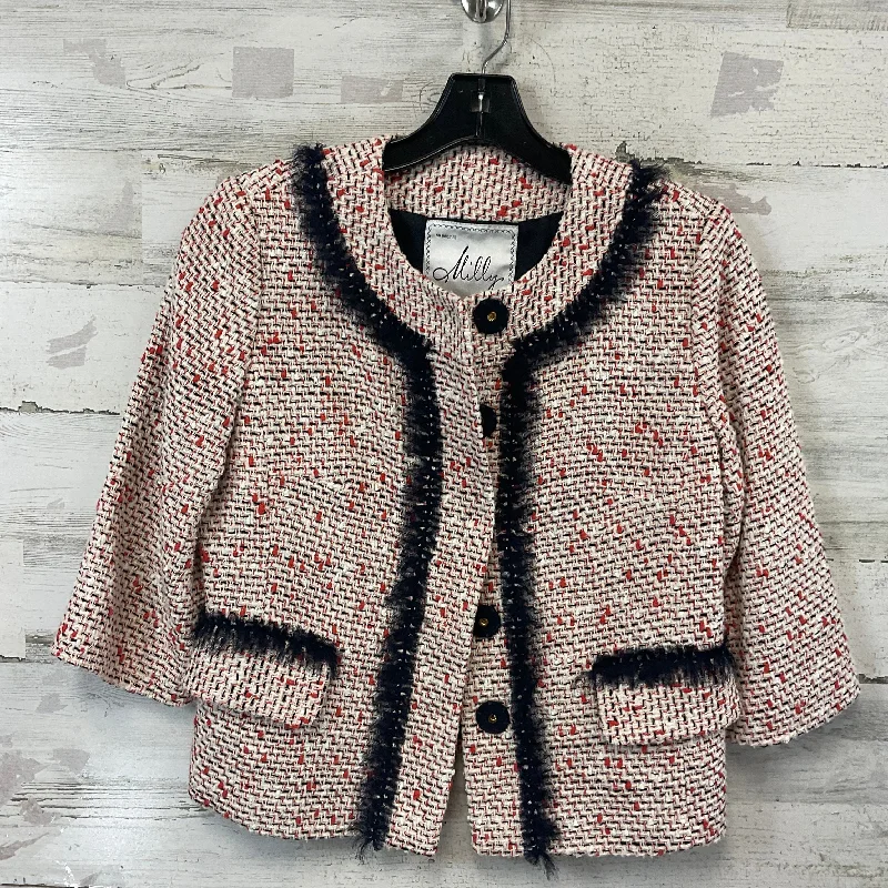 Jacket Designer By Milly In Cream, Size: S