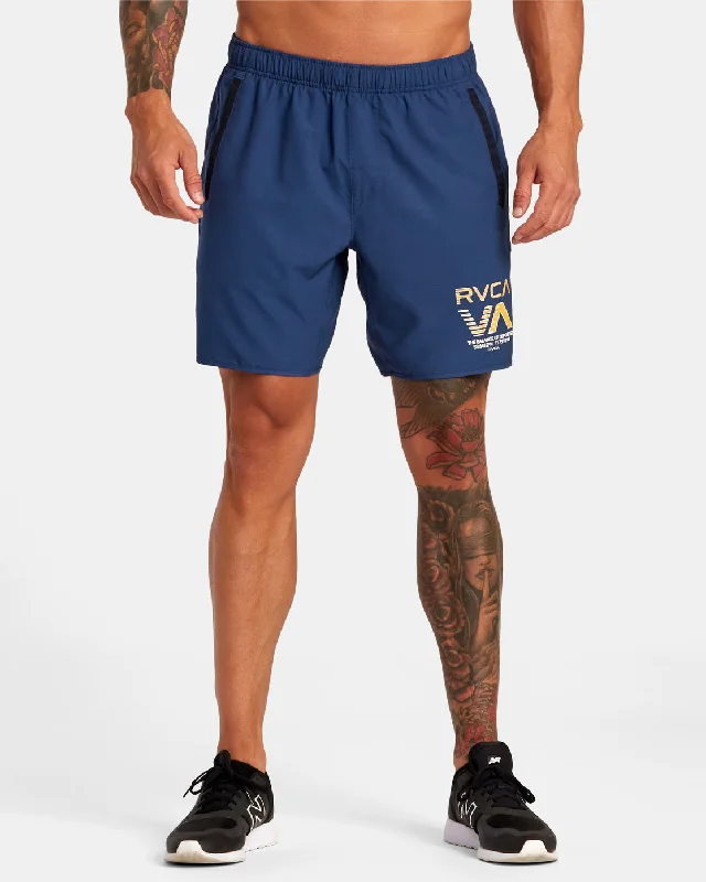 Yogger IV 17" Athletic Shorts - Army Blue