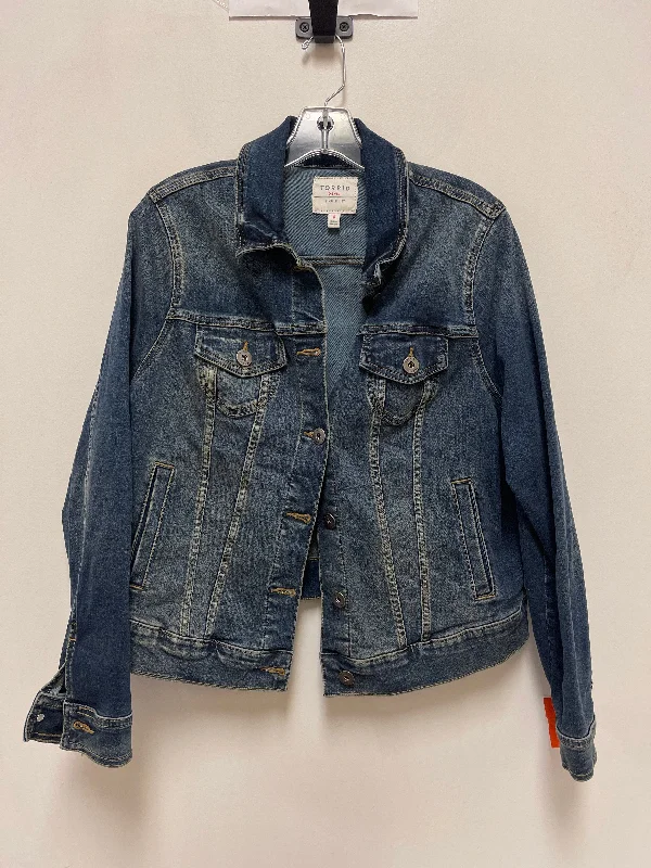 Jacket Denim By Torrid In Blue Denim, Size: M