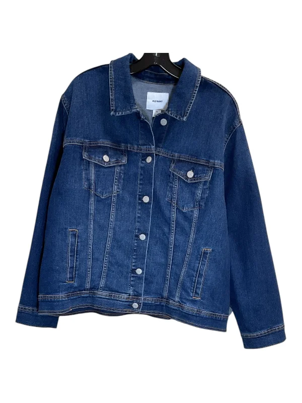 Jacket Denim By Old Navy In Blue Denim, Size: 1x