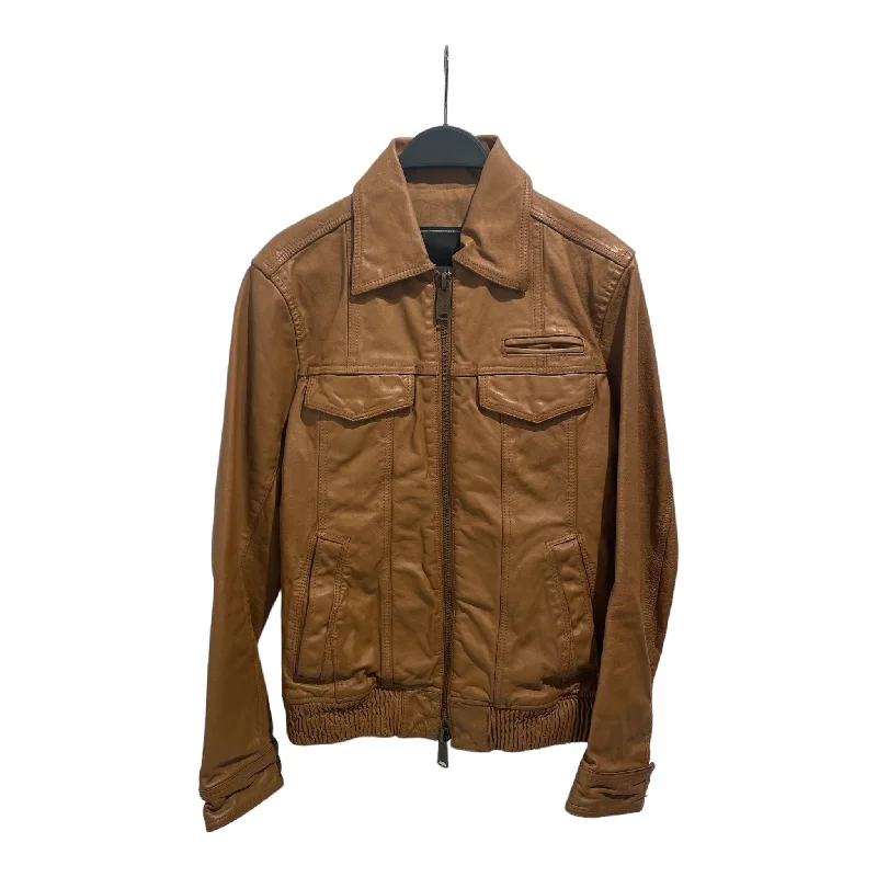 TETE HOMME///Leather Jkt/4/Leather/CML//Plain/M [Street] Luxury/