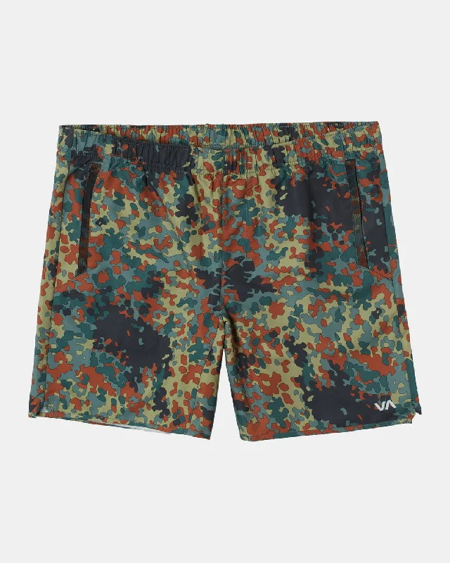 Yogger IV 17" Athletic Shorts - Hunter Camo