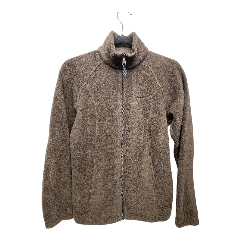 Jacket Fleece By Columbia In Brown, Size: Xs