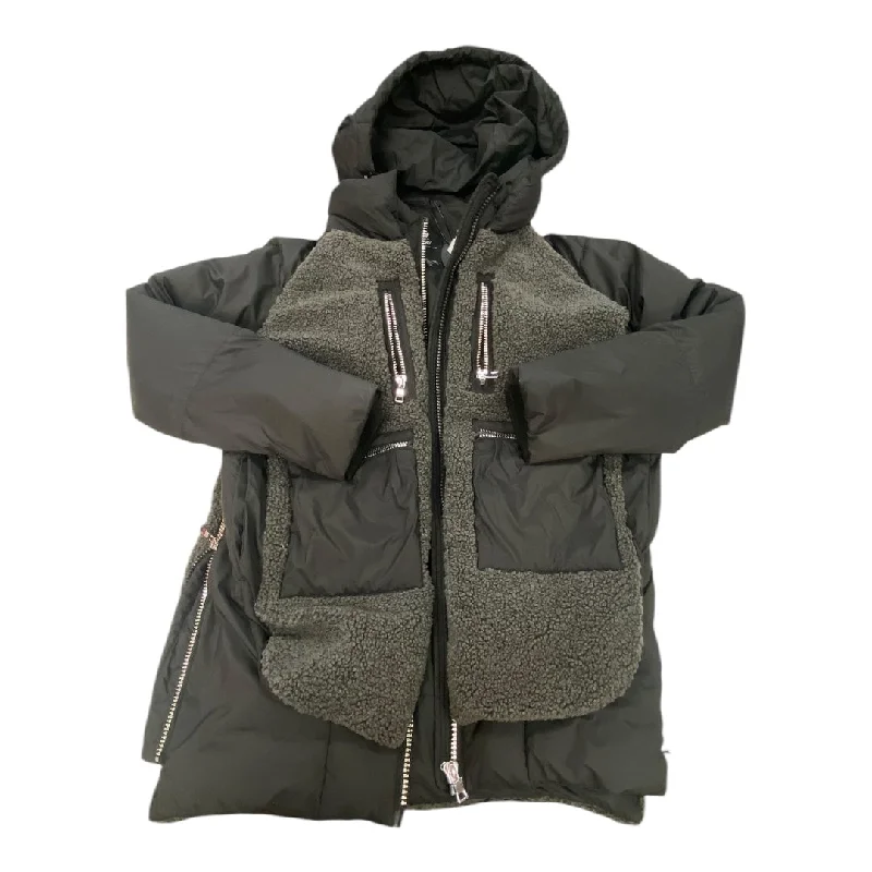 Jacket Puffer & Quilted By Cmc In Black, Size:Xs