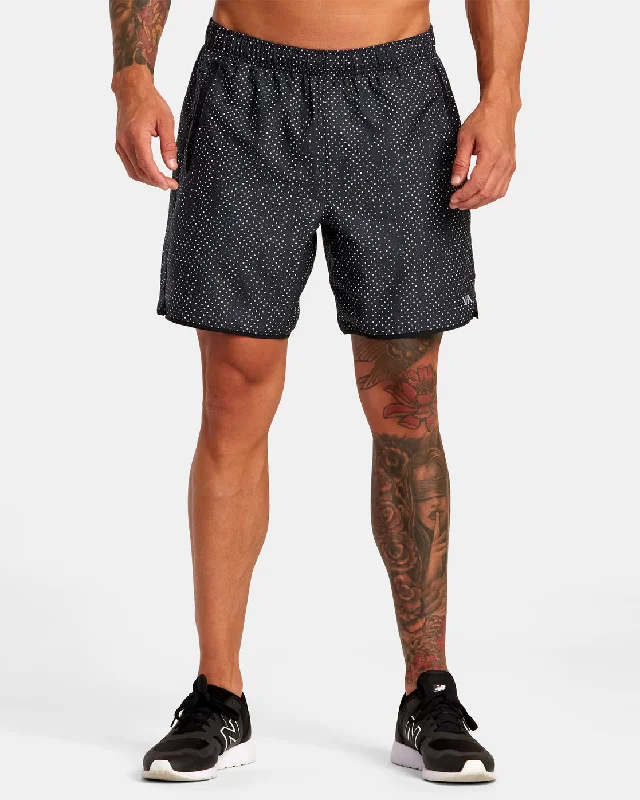 Yogger IV 17" Athletic Shorts - Black Half