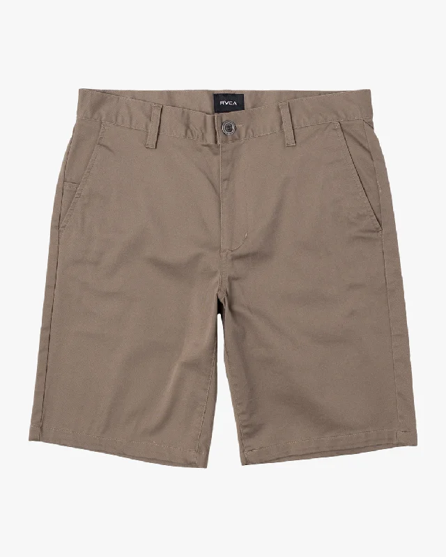 Week-End 20" Stretch Shorts - Dark Khaki