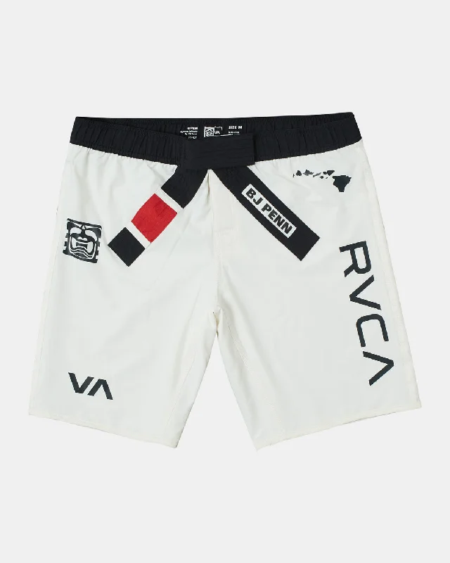 Limited Edition Bj Penn Legend Shorts - White