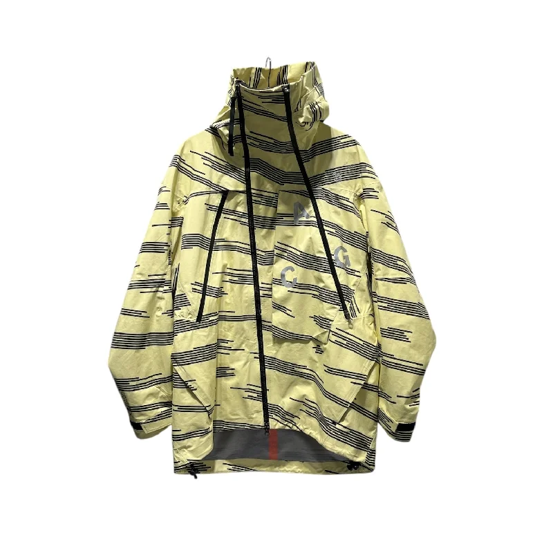 NIKE ACG/Windbreaker/XL/Polyester/IVR/All Over Print/Nikelab ACG Alpine Jkt