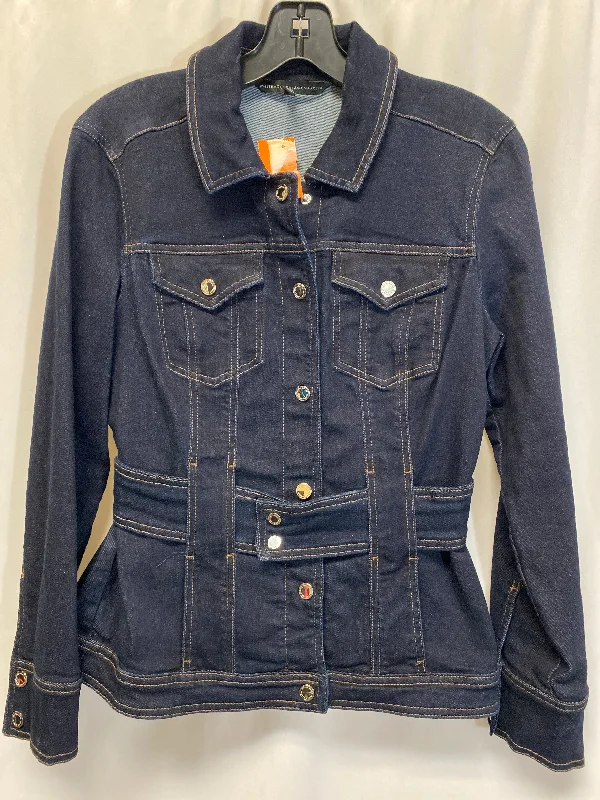 Jacket Denim By White House Black Market In Blue Denim, Size: S