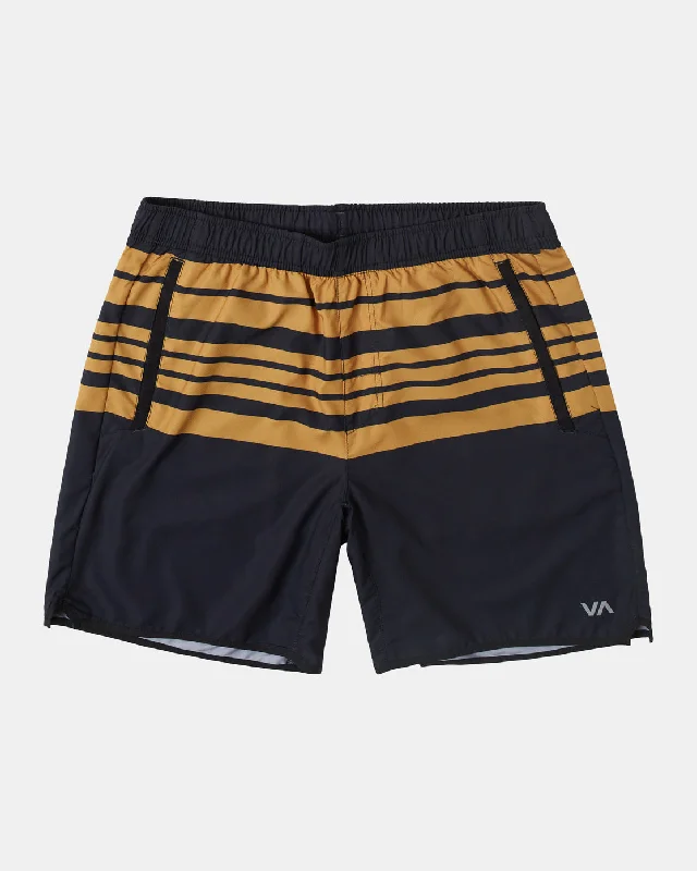 Yogger IV 17" Athletic Shorts - Goldsmith Stripe