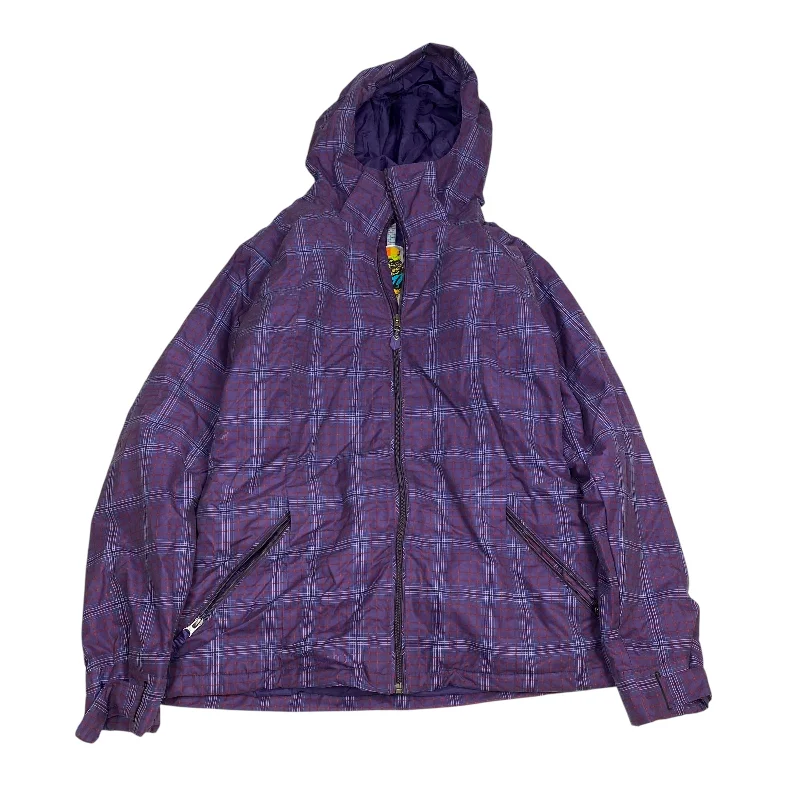 Jacket Puffer & Quilted By Burton In Purple, Size: Xl