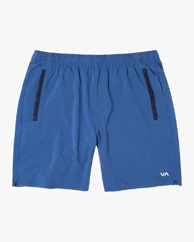 Yogger Stretch 17" Athletic Shorts - Surplus Blue