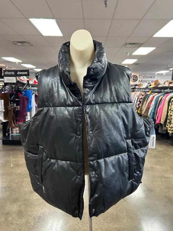 Vest Puffer & Quilted By Old Navy In Black, Size:Xl