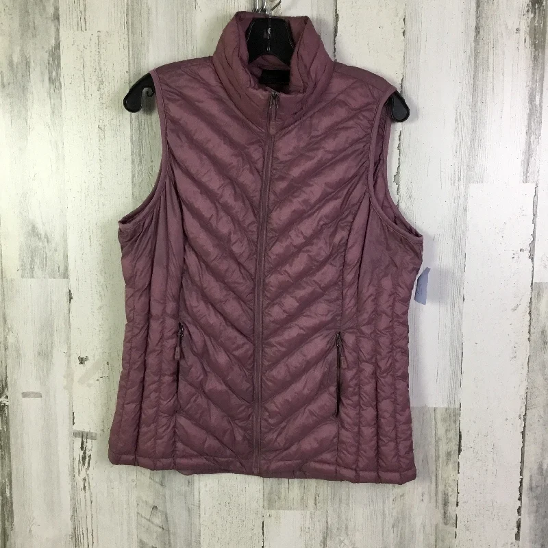 Vest Puffer & Quilted By 32 Degrees In Purple, Size: M