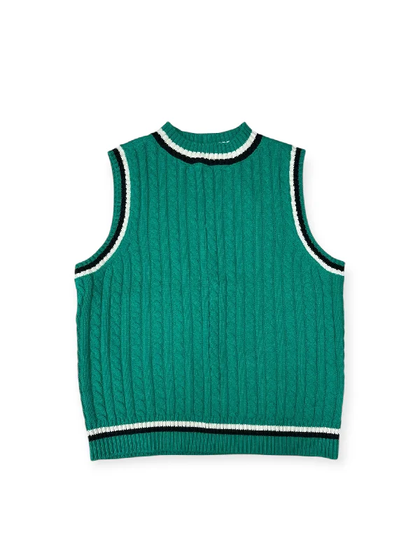 Vest Sweater By Bp In Teal, Size: M