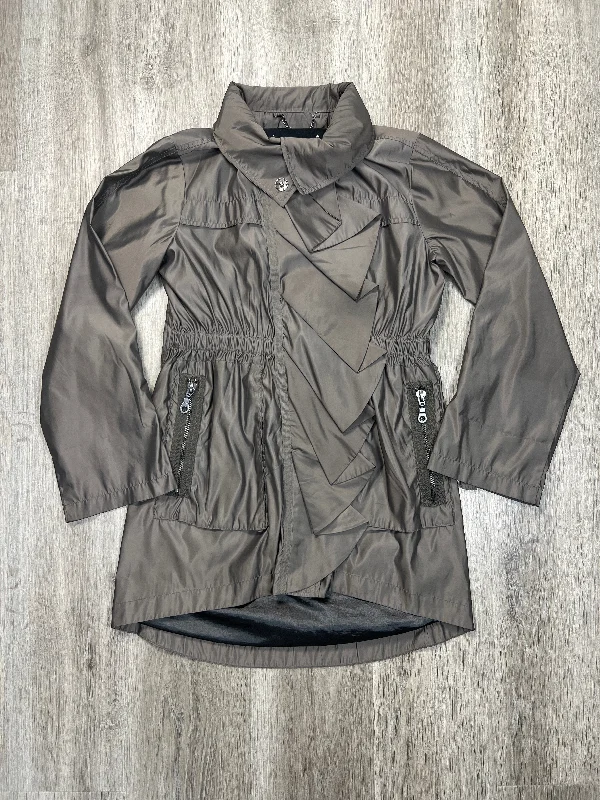 Jacket Windbreaker By G.E.T.  In Green, Size: Xs