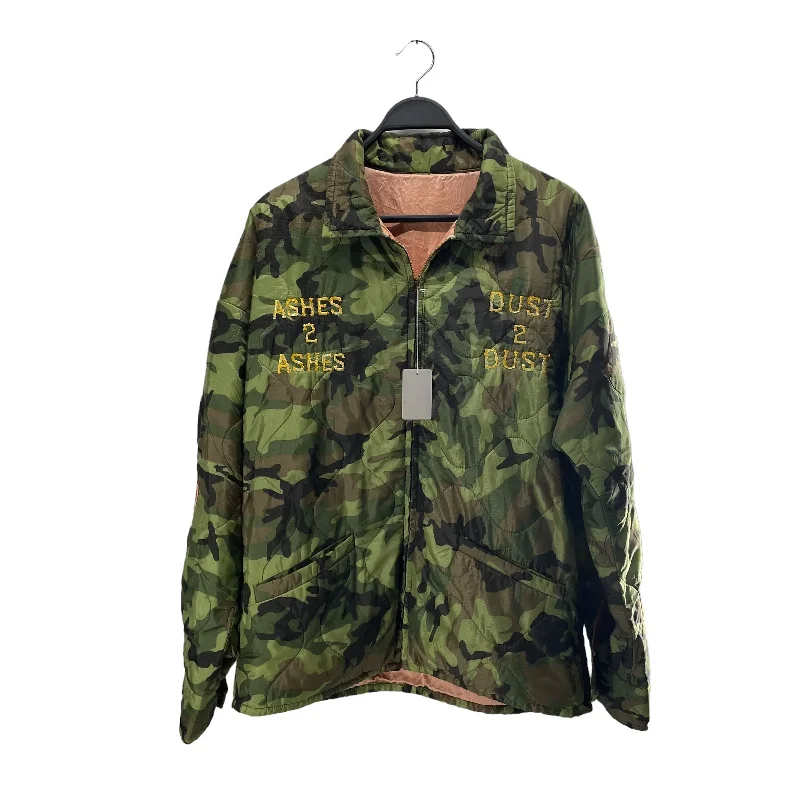 SAINT MICHAEL/Jacket/XL/Nylon/GRN/Camouflage/DUST 2 DUST