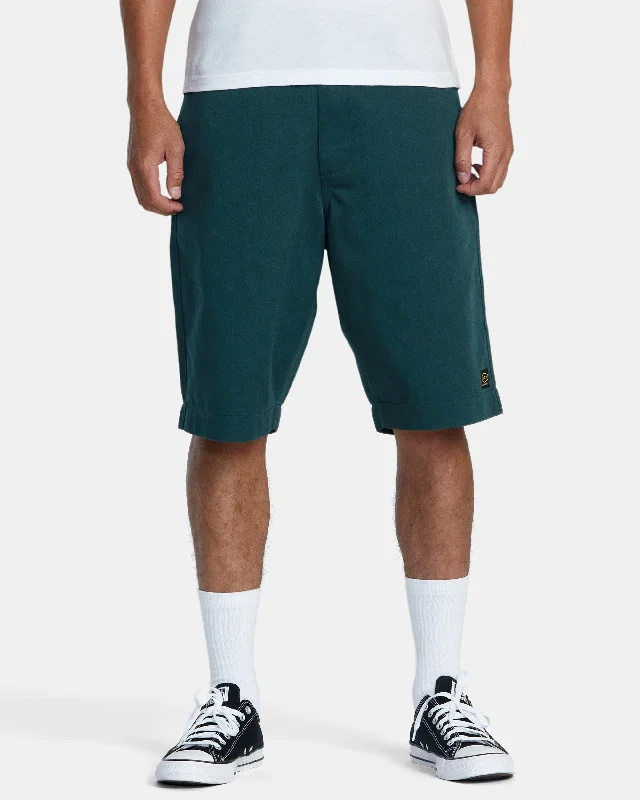 Americana 22" Shorts - Hunter Green