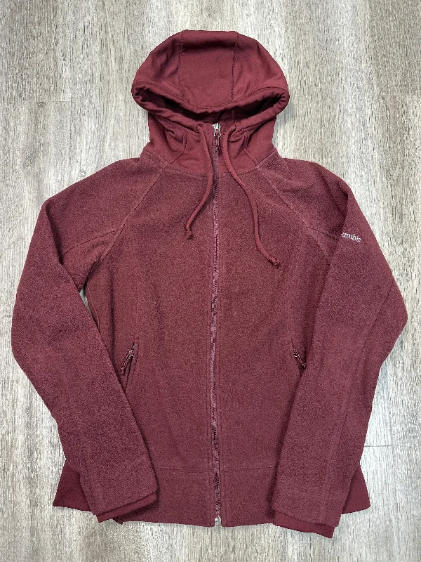 Jacket Fleece By Columbia In Red, Size: S